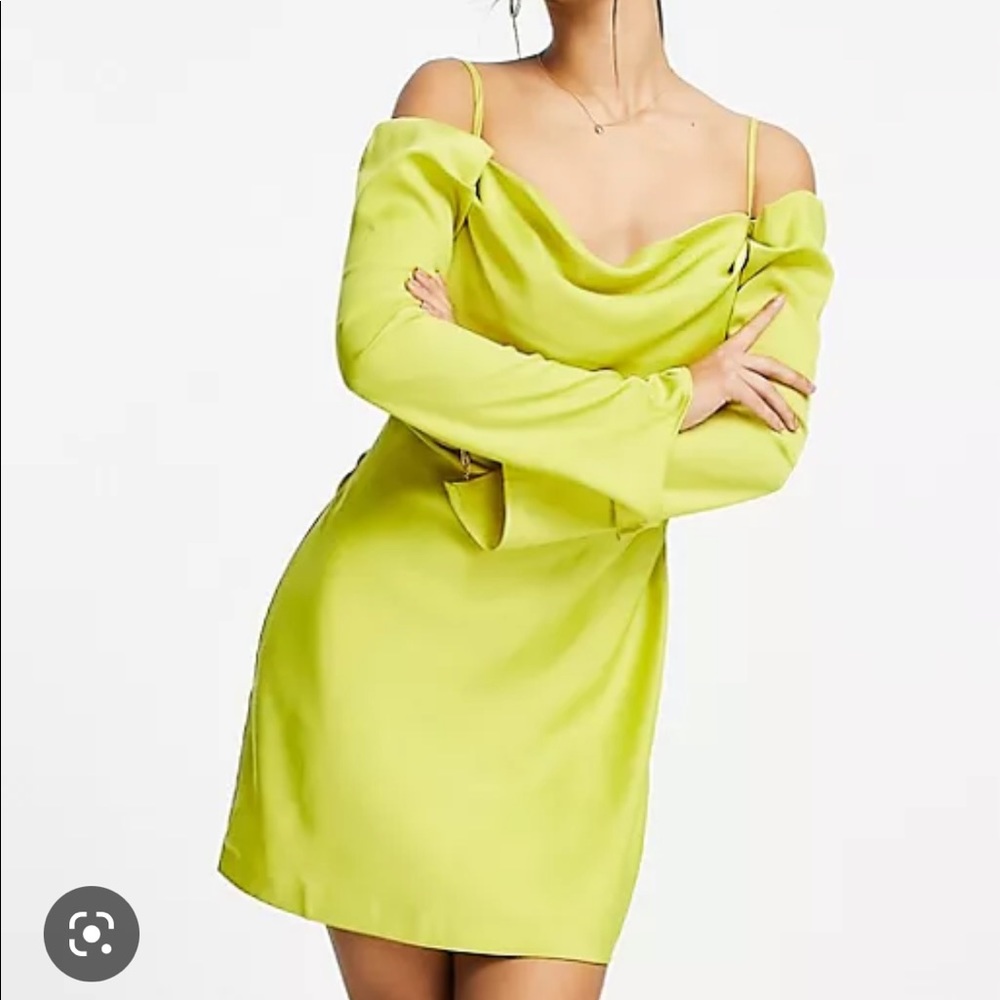 PETITE Asos Cold Shoulder Dress